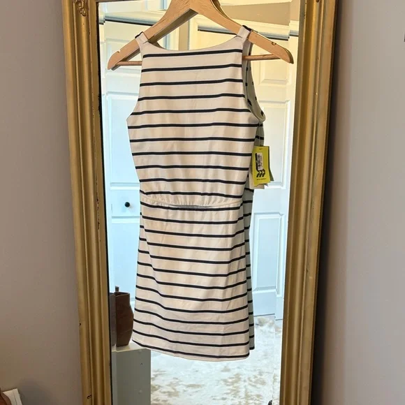 All in Motion Navy and White Striped Skort Dress - Picture 4 of 7